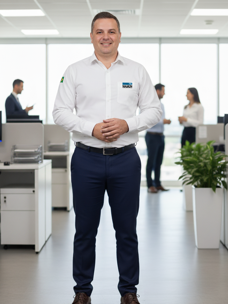 Camisa Cannes Doptex e Calça Sarja 